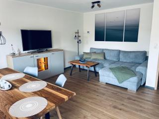 Naturstrand Apartment - 86m² - 4 Betten - Parkplatz - Hagermarsch - 0