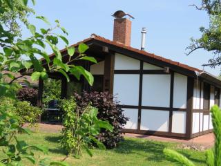 Ferienhaus Robinson im Feriendorf Altes Land direkt an der Elbe - - 0