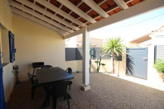 Villa 5 couchages 2 chambres belle terrasse d'angle piscine commune dans résidence sécurisée à 200m de la mer LRMA2A - Portiragnes - 9