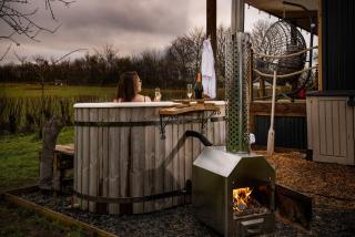 Bastle Retreats Cabin with hot tub - 8