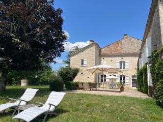 Landhuis, oneindig uitzicht, 30ha land, privé zwembad - Auradou - 9