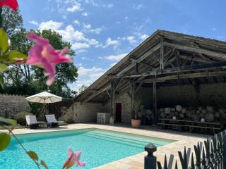 Landhuis, oneindig uitzicht, 30ha land, privé zwembad - Auradou - 7