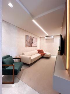 Solar do Atlântico 101 - Excelente apartamento 2 suítes em condomínio à beira mar - Piscina - Solário - (Consultar serviços de roupa de cama e banho) - Bombinhas - 9
