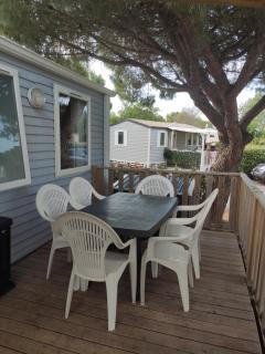 Mobilhome climatisé et ombragé - Port-la-Nouvelle - 8