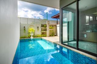 New Luxury Two bedroom private swimming pool villa with complete supporting facilities, convenient for travel 800 meters to Kamala Beach H09 - Kamala Beach - 9