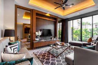 New Luxury Two bedroom private swimming pool villa with complete supporting facilities, convenient for travel 800 meters to Kamala Beach H09 - Kamala Beach - 0