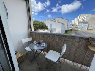 Appartement rénové 2 pièces, balcon, parking privé, à 200m de la plage, 4 couchages - Saint-Hilaire-de-Riez - FR-1-224C-269 - Saint-Hilaire-de-Riez - 2