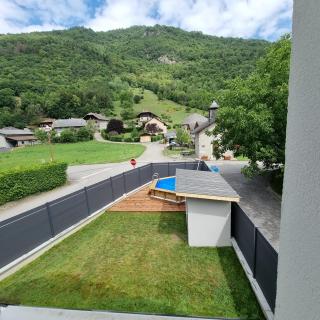 Maison 8 couchages avec piscine - Marlens - 8