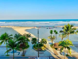 A201 - Vista Mar | 3 Quartos c/ Wifi e Churrasqueira - Praia Grande - 0