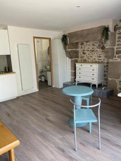 Studio récent rue calme centre dinan - 1