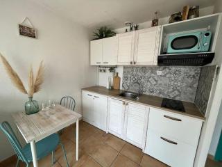 Studio cabine pour 4 - piscine - Argelès-sur-Mer - 5