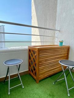 Lindo apto vista al mar,central y piscina rooftop - Cartagena - 6