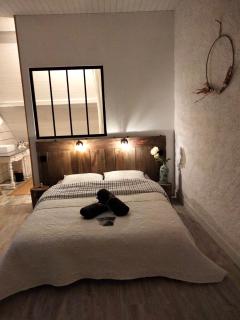 Chambre Telma 2 pers avec piscine "Mon lit au pré" Couples ou Femmes seulement - Pontours - 8