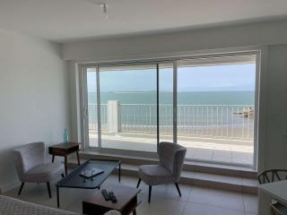 Superbe appart à 10m de la plage, 2 terrasses, 3 chambres, vue océan - FR-1-494-163 - Royan - 0