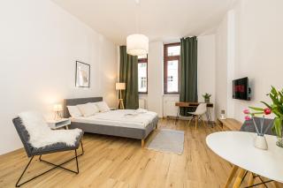 Ruhige und stilvolle Wohnung am Clara-Zetkin-Park - 1