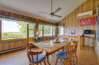 Deck with Water View Coastal Escape Near P-Town! - 7