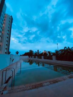 Palm Suite With Sky Terrace on 11th floor Fortune Serenity - Rajkot - 0