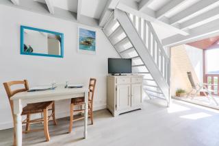 À 100m de la plage, Carnac, duplex vue mer pour 3 - 1