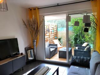 Agréable T2 traversant RDC avec terrasse - balcon - Parking 2 places - Clim portative - Montpellier - 1