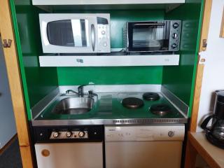 Duplex 2 pièces à Arc 1800 avec WiFi, cuisine équipée et casier à ski - FR-1-411-191 - Arc 1800 - 4