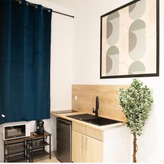 NG SuiteHome - Lille I Roubaix Barbieux I Croix - Balnéo - Relax area - Netflix - Wifi - Kitchenette - Roubaix - 6