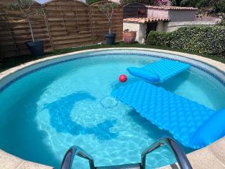Piscine Cosy, 3 chambres, 3 SdB, havre de paix à 10 min des plages - Mauguio - 9