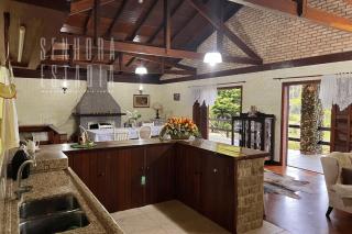Casa Merlot com Lareira Quadra e Vista para Lago - Rancho Queimado - 9