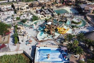 Location d'un mobil-home de 35 m² au Camping Les Sables d'Or - 4 étoiles avec grand parc aquatique - 6