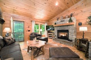 3 Mi to Lake Glenville Smoky Mtn Cabin, Fire Pit - Glenville - 8