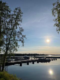 Tyylikäs saunallinen huoneisto Sotkamon satamassa - 1