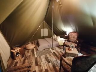 TENTE HERISSON BOHEME 4 PERSONNES Camping Lou cantou Cévenol - 8