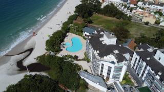 C159 Sofisticado apartamento de dois quartos, com uma linda vista para o mar - Florianópolis - 8
