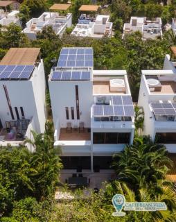 Townhome with private Rooftop & Jacuzzi - Beach across street - Akumal - 9