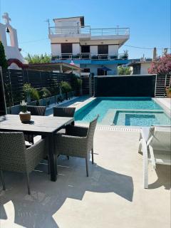 Flev's Luxury House with pool - Kremasti - 5