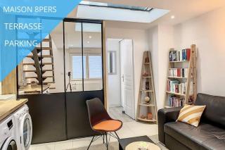 Grande Maison Cosy Terrasse Parking Gare 8 Pers - 0