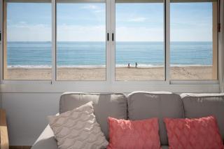 AT101 Primera línea, vista playa, airco - Torredembarra - 9