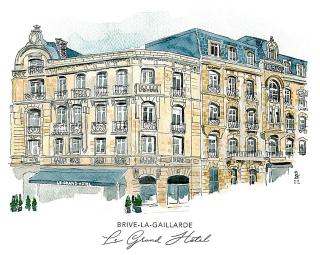 Grand Hôtel Brive - Brive-la-Gaillarde - 9