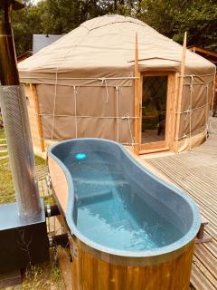 Yourte et son bain nordique - Fréchet-Aure - 2