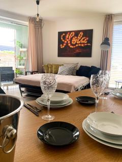 Jezerní apartmán s terasou a saunou v Lakepark Residence - Doksy - 1