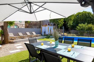 Villa Mirjam with swimming pool, jacuzzi and sea view - Novi Vinodolski - 5