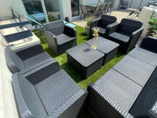 BnGo I Immense RoofTop Lyon I 2 chambres, 4 places parkings, 2 immenses terrasses, 8 personnes - Lione - 1