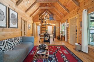 Fire Pit and BBQ Lake Lure Cabin with Outdoor Oasis! - Lake Lure - 0