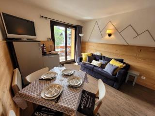 Appartement rénové centre station, 3 étoiles, 4 pers, balcon, parking, Wi-Fi - FR-1-598-44 - Les Gets - 0
