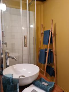 L'Aupinouse Chambre double ( ou triple ) Bouton d'Or avec salle d'eau privative - La Suze-sur-Sarthe - 2
