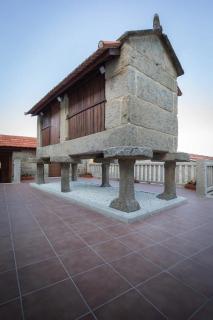 Casa Angelita terraza con hórreo y barbacoa - Poio - 0