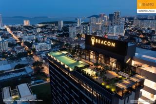 SkyPool with Seaview 8pax Beacon Executive Suites - Georgetown City Centre - 3km to Komtar - George Town - 7