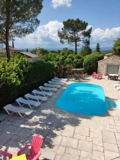 Ardèche les cigales gîte églantier avec piscine partagée - Grospierres - 4