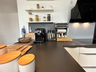 Panorama Penthouse Apartment mit Klima und Whirlpool für bis zu 6 Personen - 5
