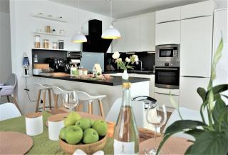 Panorama Penthouse Apartment mit Klima und Whirlpool für bis zu 6 Personen - 9