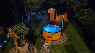Ranczo Bieszczady duży Domek z Jacuzzi i Sauną - Mrzygłód - 5